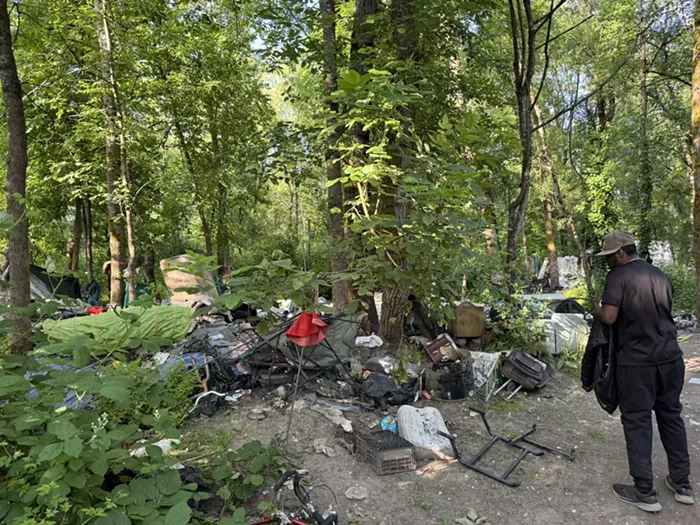 UPDATE: "We Do Not Consent": Sweep at Thousand Acres Removes Longtime Unhoused Community